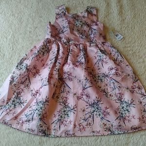 Pink Summer Flower Dress